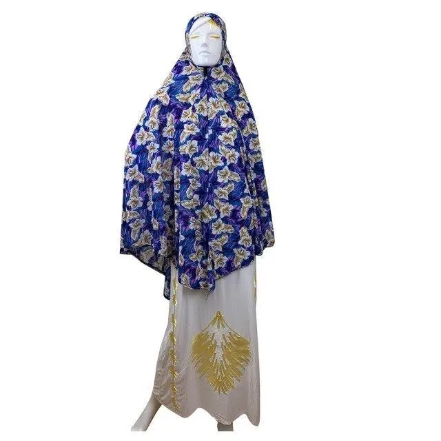 106cm X156cm colorful Saudi Arabic Muslim Women's Prayer Scarf Scarves