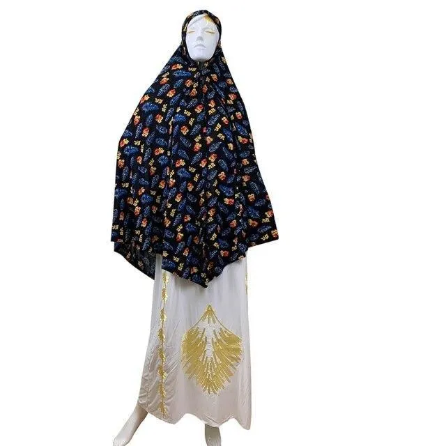 106cm X156cm colorful Saudi Arabic Muslim Women's Prayer Scarf Scarves