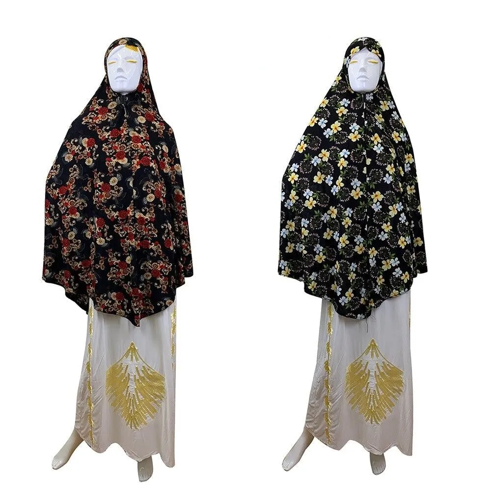 106cm X156cm colorful Saudi Arabic Muslim Women's Prayer Scarf Scarves