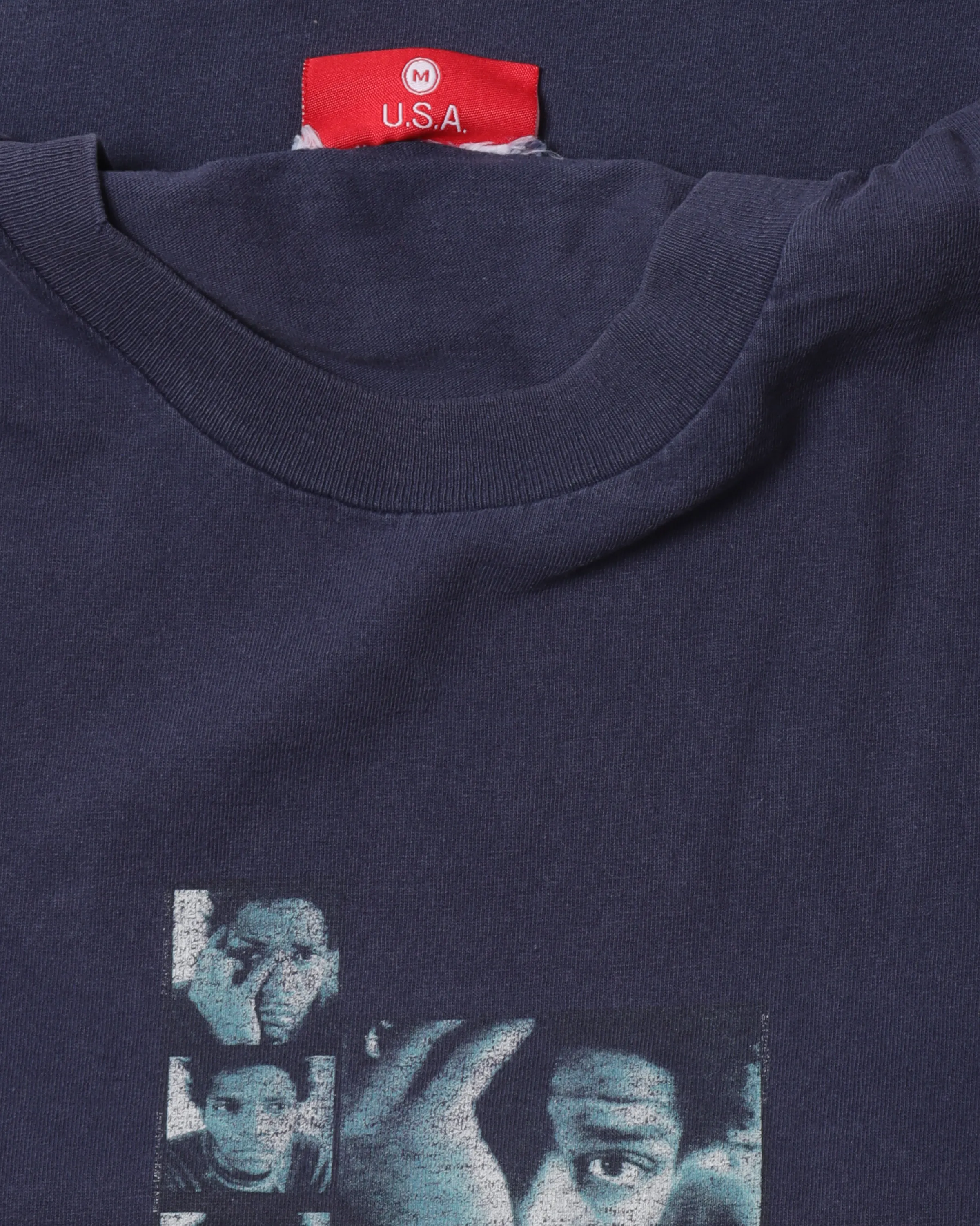 1996 Ari Marcopoulos x Jean Michel Basquiat Navy T Shirt