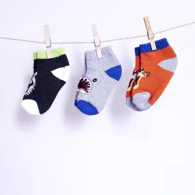 3 Pack Safari Socks