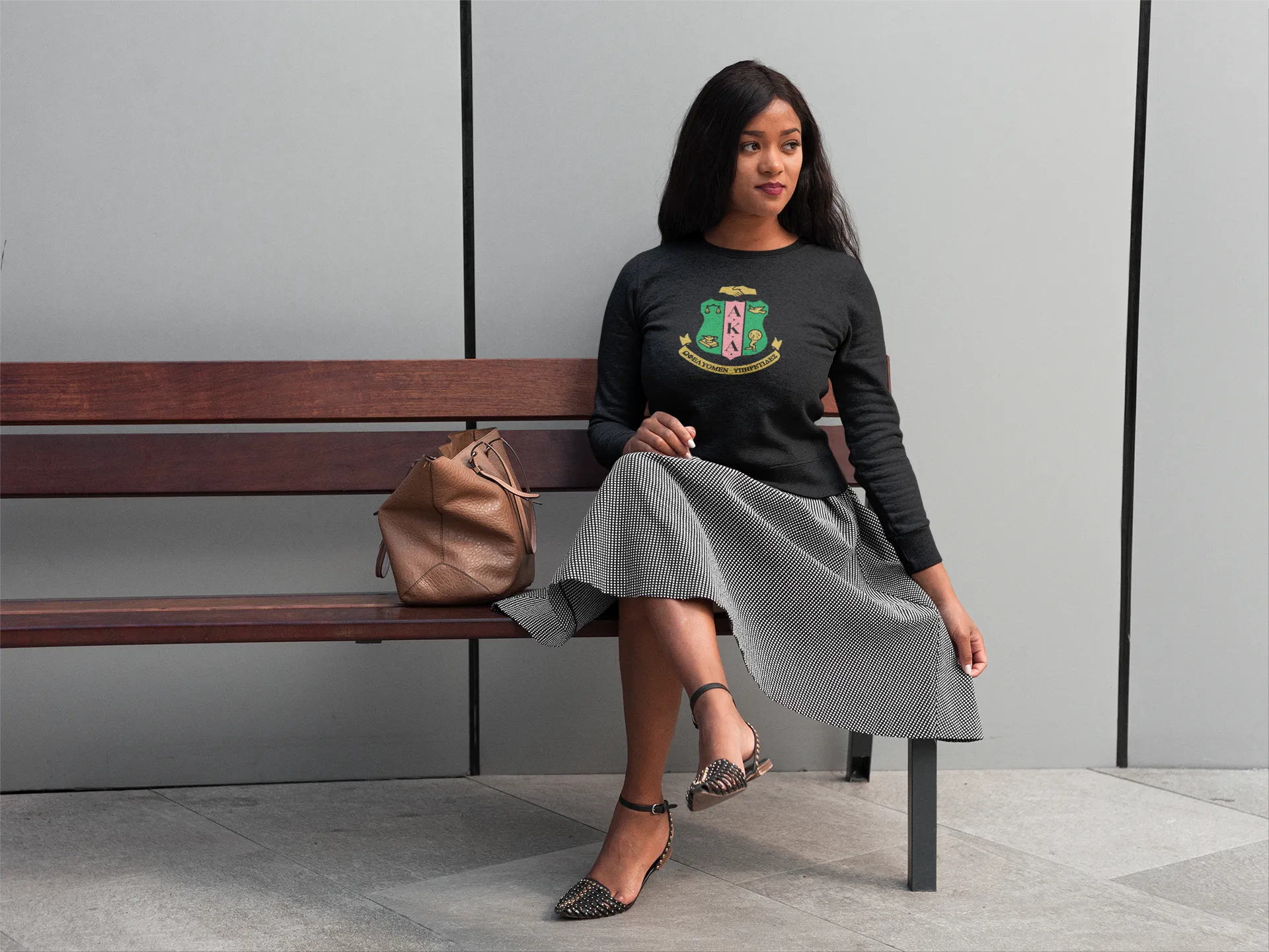 Alpha Kappa Alpha (AKA) Shield SweatShirt