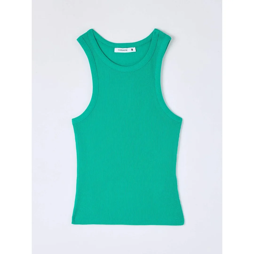 American Neckline Tank Top