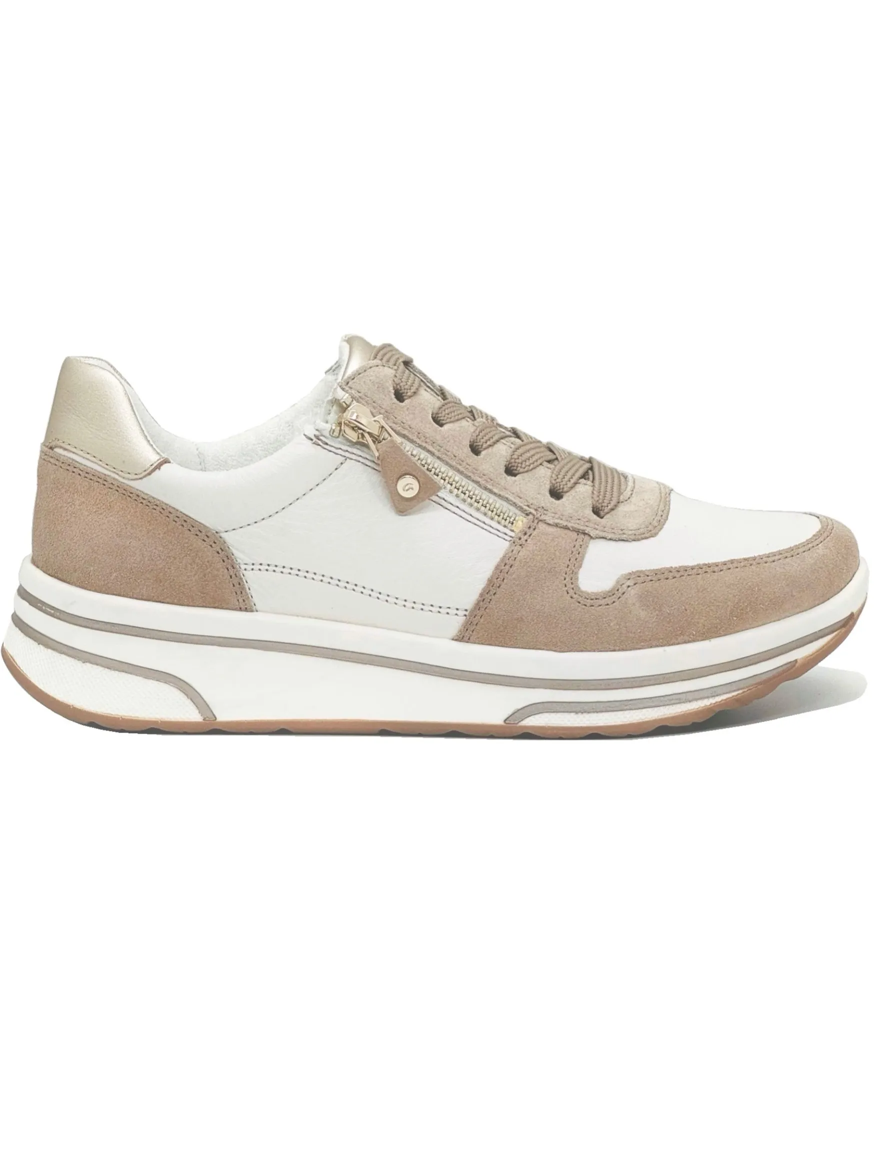 Ara Sapporo Ladies Zip Sided Sneaker