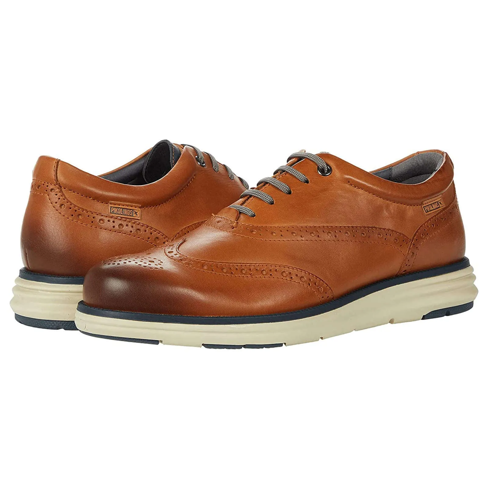 Arenas Calfskin Leather Men's Brogue Shoes