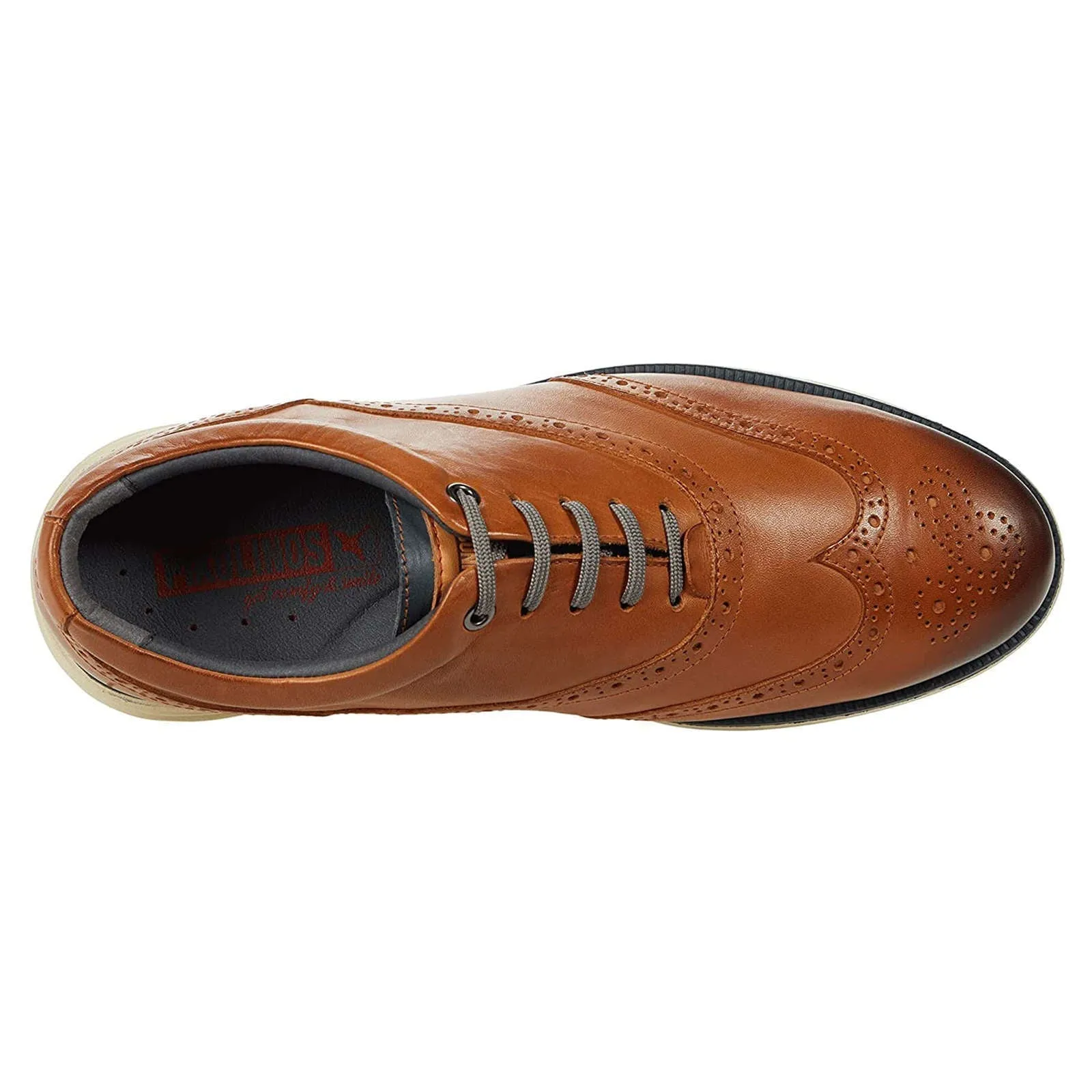 Arenas Calfskin Leather Men's Brogue Shoes