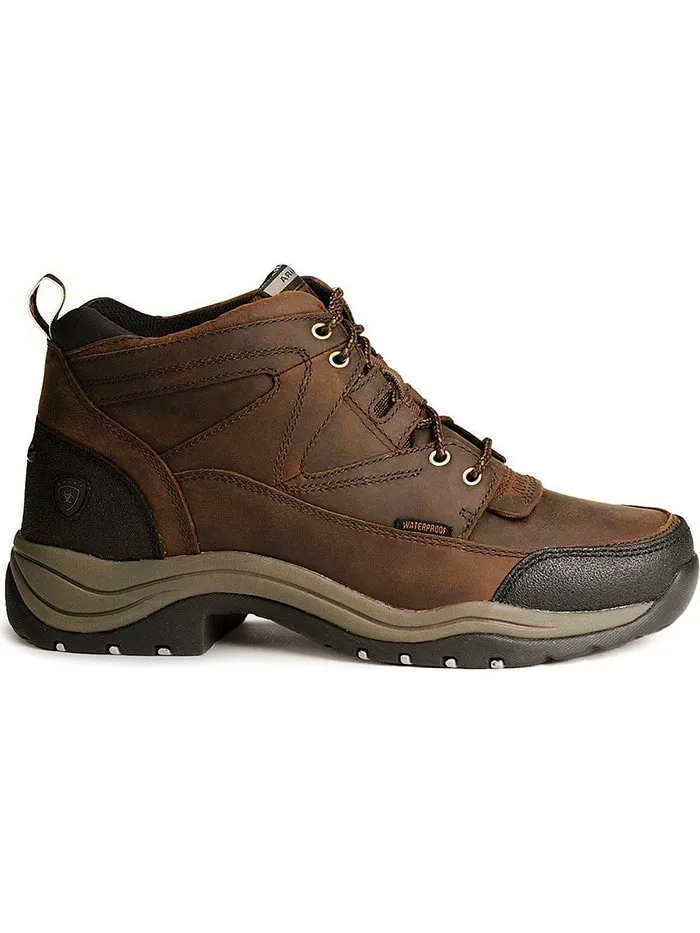 Ariat 10002183 Mens Terrain H2O Work Shoe Waterproof Copper