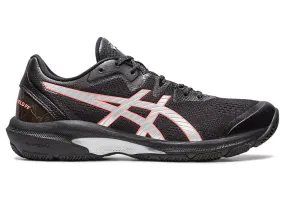 Womens Asics Netburner Shield FF in Black/Pure Silver for Enhanced Performance