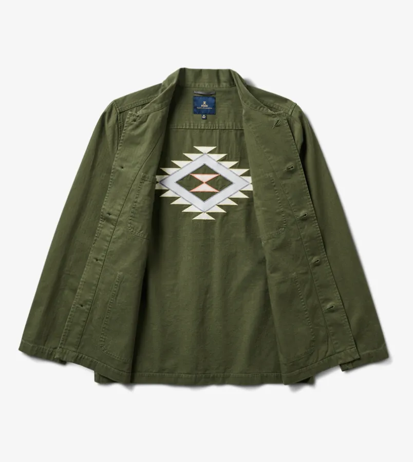 Atlas Embroidery Organic Chore Jacket