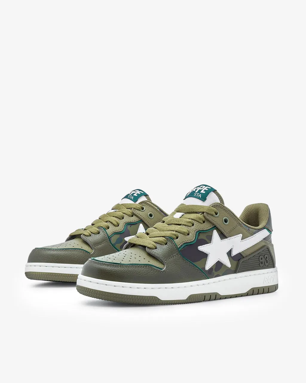 BAPE SK8 STA #4 M1 Olive Drab