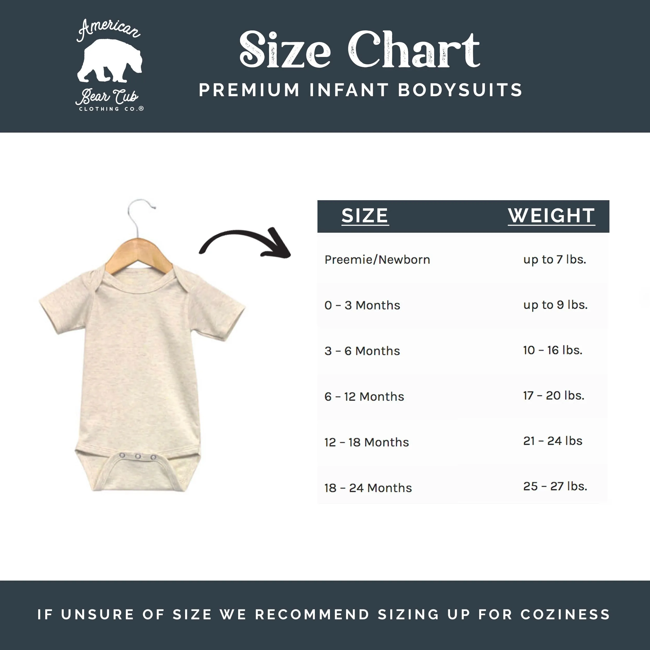 Bigfoot Winter Long Sleeve Baby Bodysuits