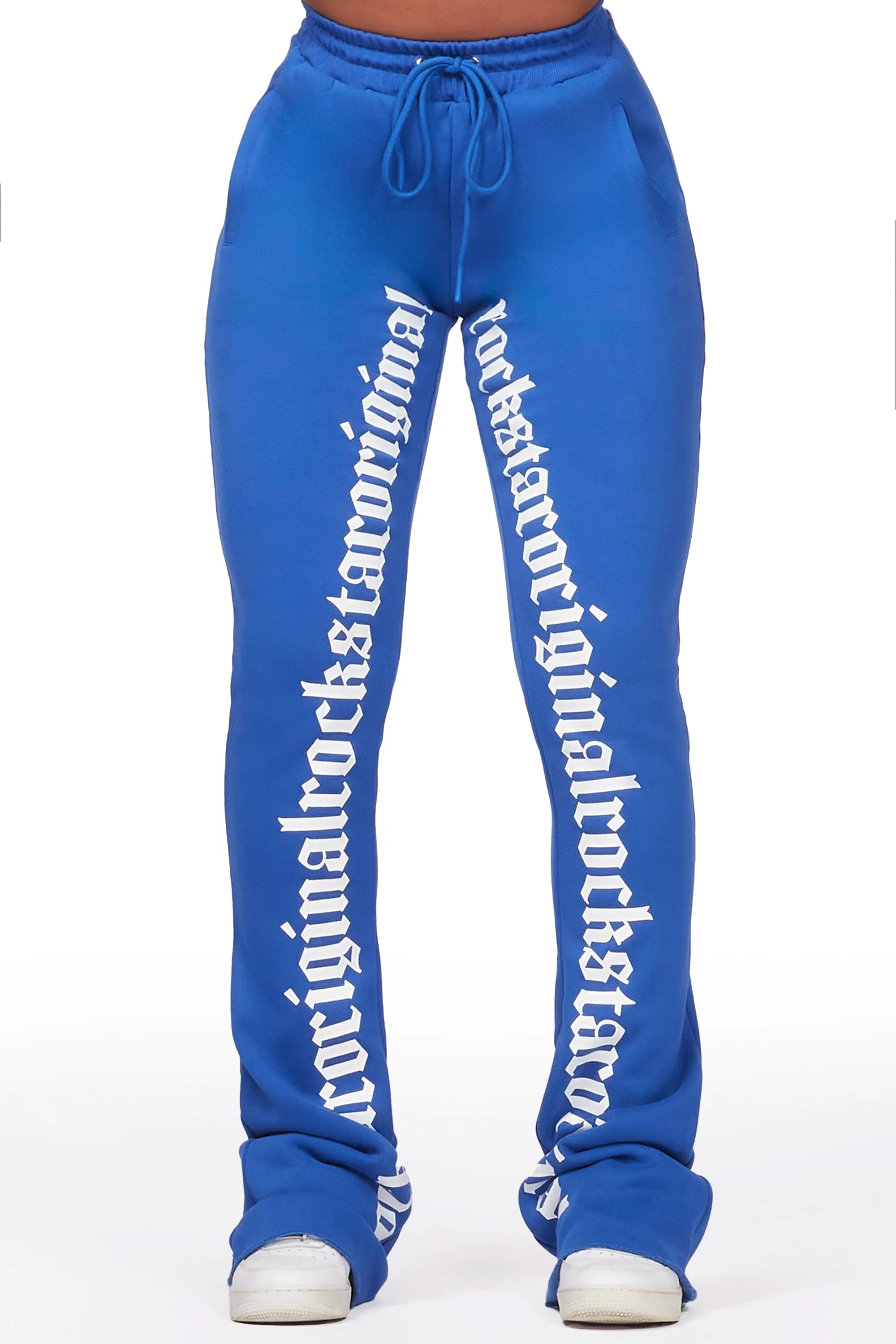 Blakely Royal Blue Super Stacked Pant