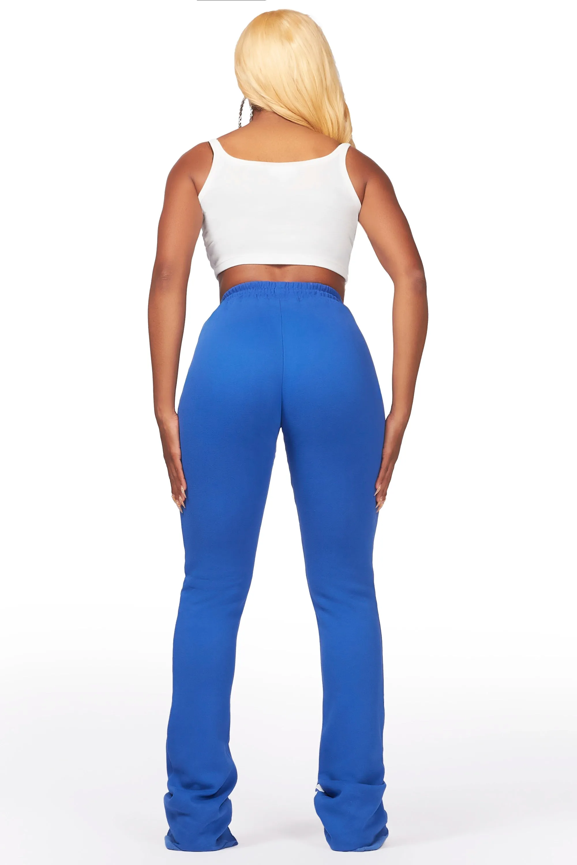 Blakely Royal Blue Super Stacked Pant