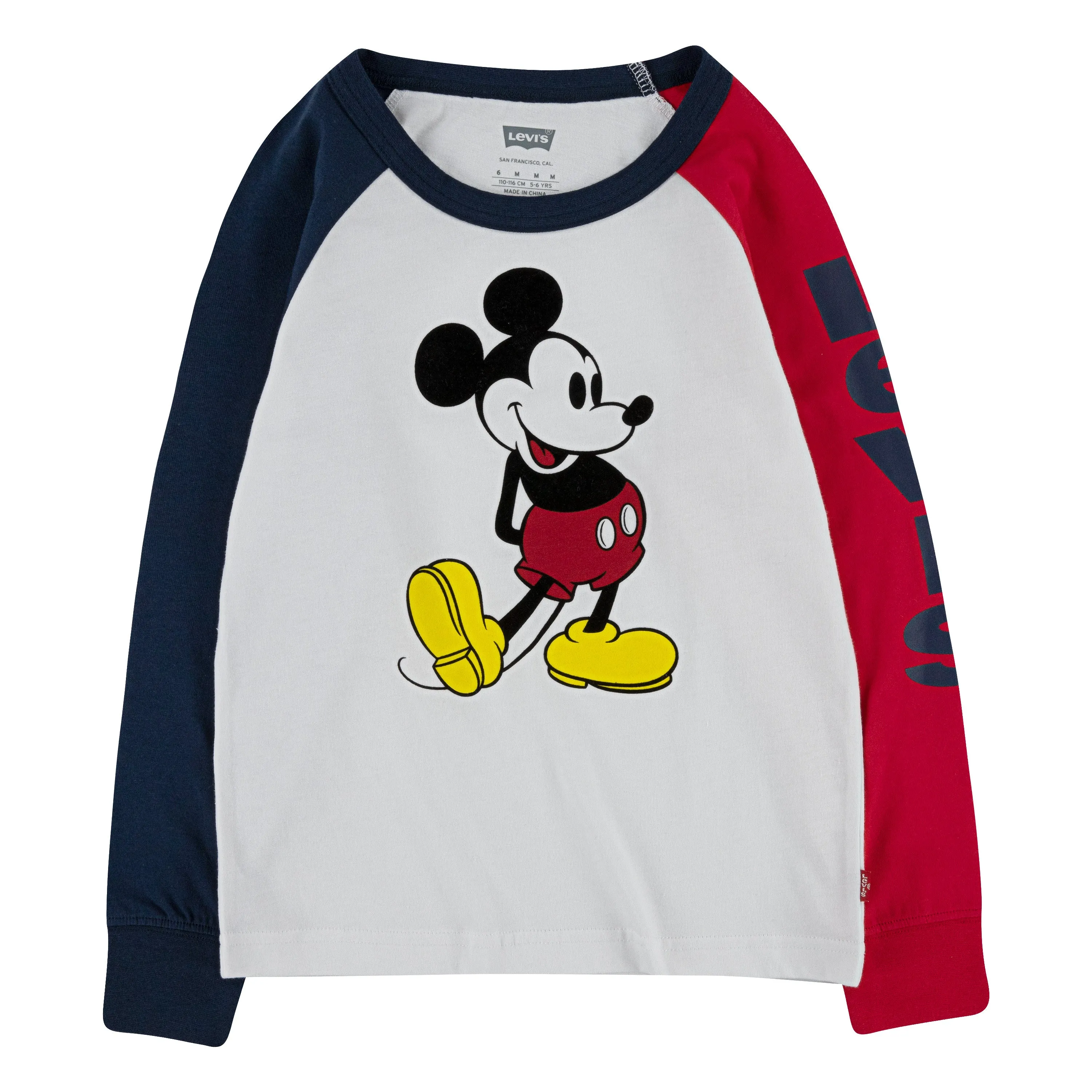 Boys Mickey Raglan Knit T-Shirt