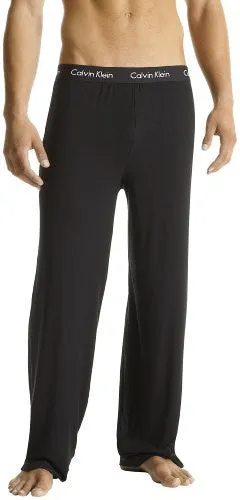 Calvin Klein Mens Ultra-Soft Modal Sleep Pants, Black, Large