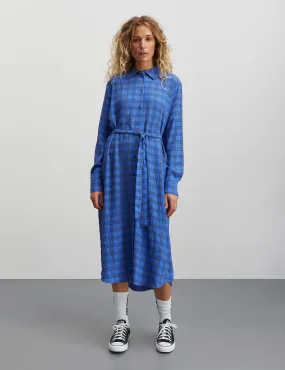 Check Pop Zina Dress, Amparo Blue Check