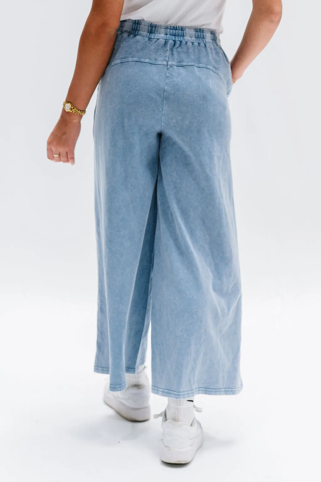 Chelsea Pants in Denim Blue