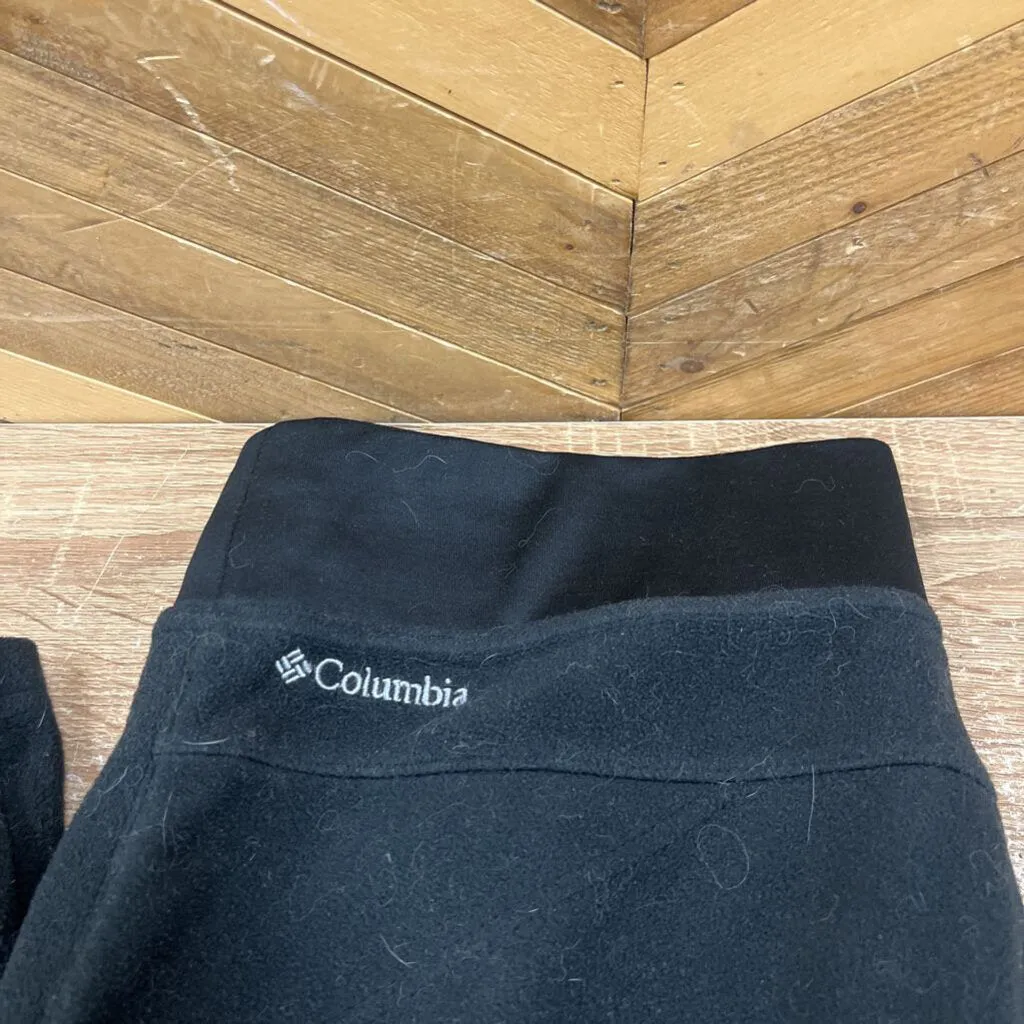 Columbia - Women's Fleece Pants - MSRP comp $50: Black-women-MD