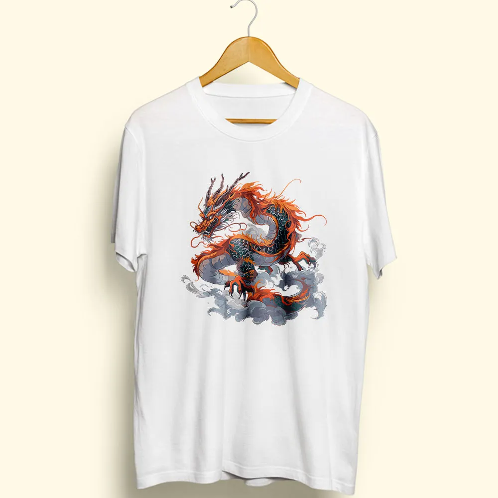 Dragon Half Sleeve T-Shirt