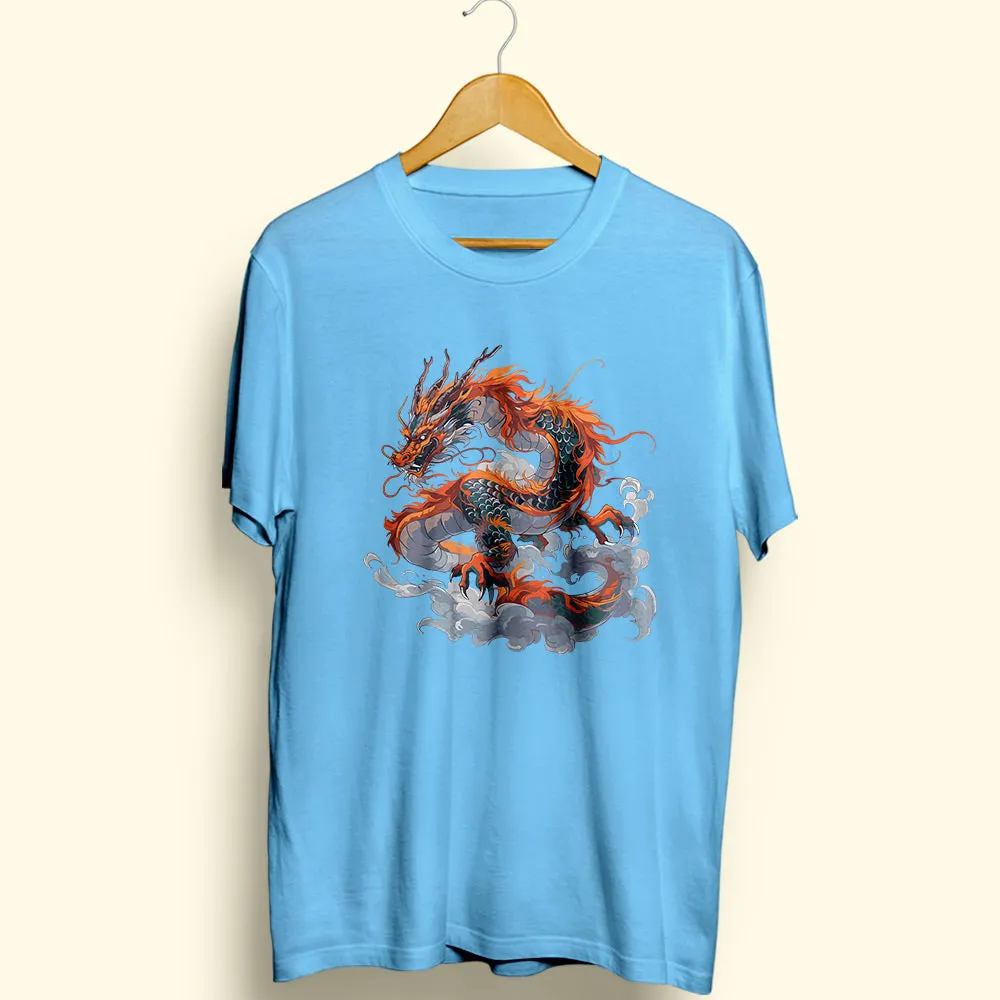 Dragon Half Sleeve T-Shirt