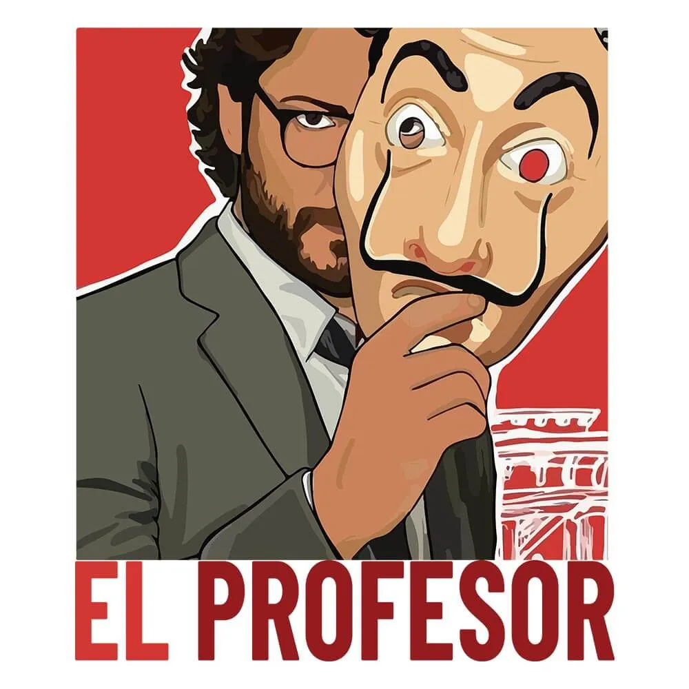 El Professor Half Sleeve T-Shirt