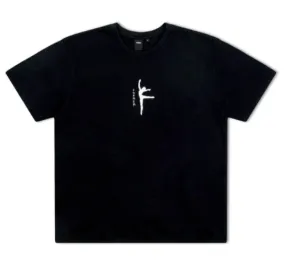 FORMER - SUSPENSION T-SHIRT - BLACK