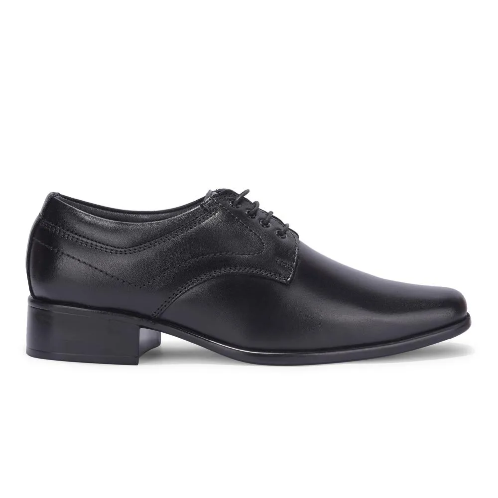 Fortune By Liberty Men HIL-3 Black Formal Lacing Derby Shoes