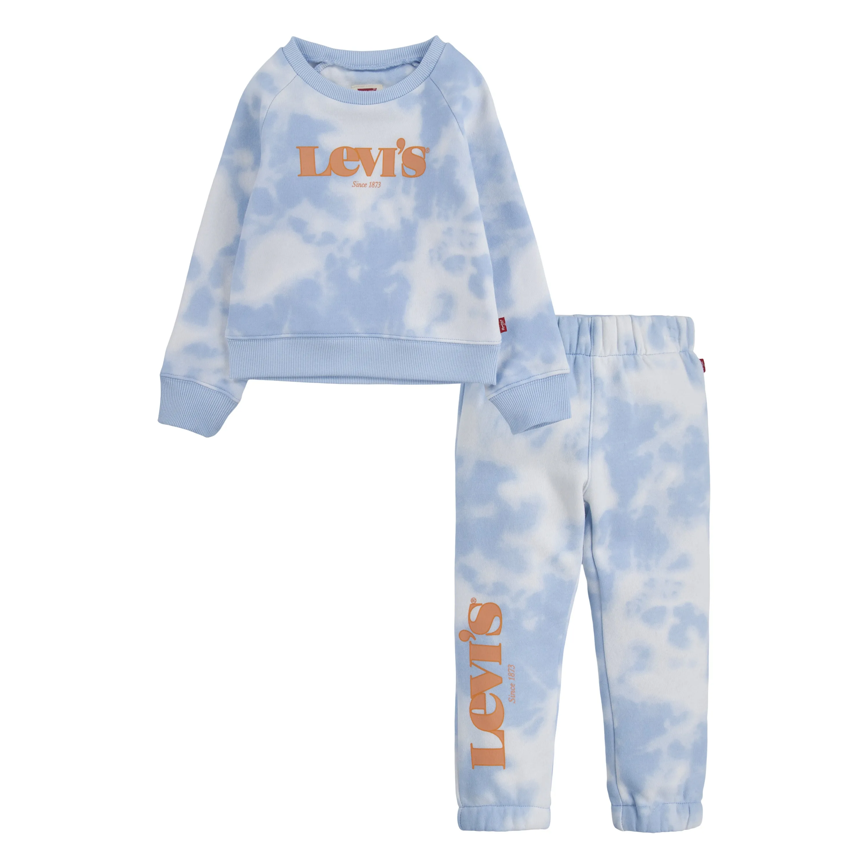 Girls Tie-Dye Sweatshirt & Joggers Set