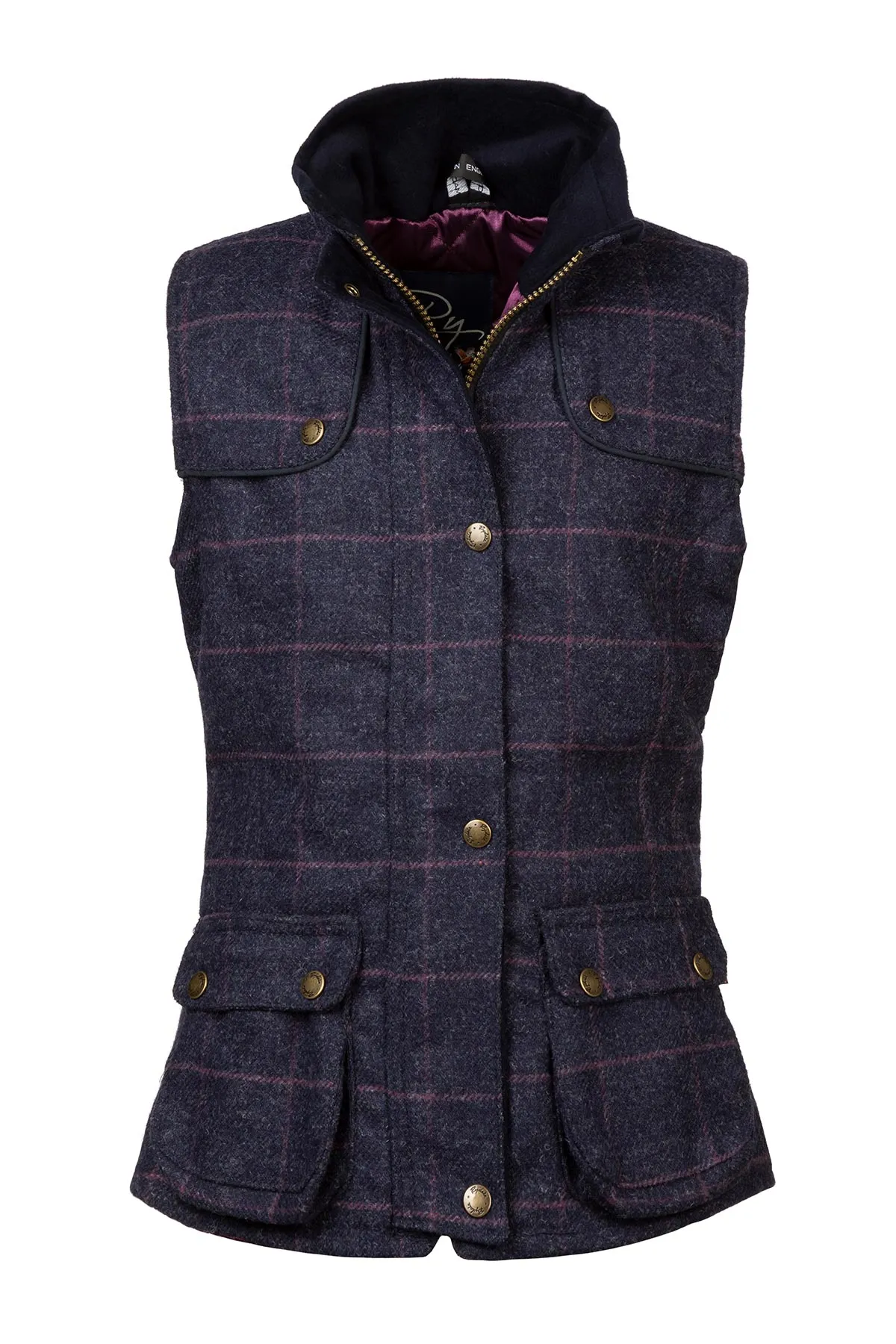 Girls Tweed Waistcoat