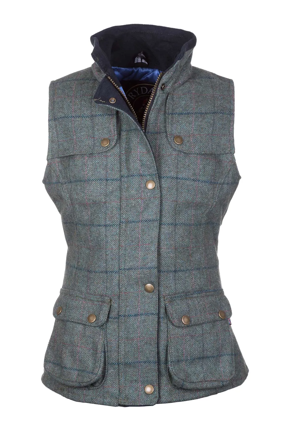 Girls Tweed Waistcoat