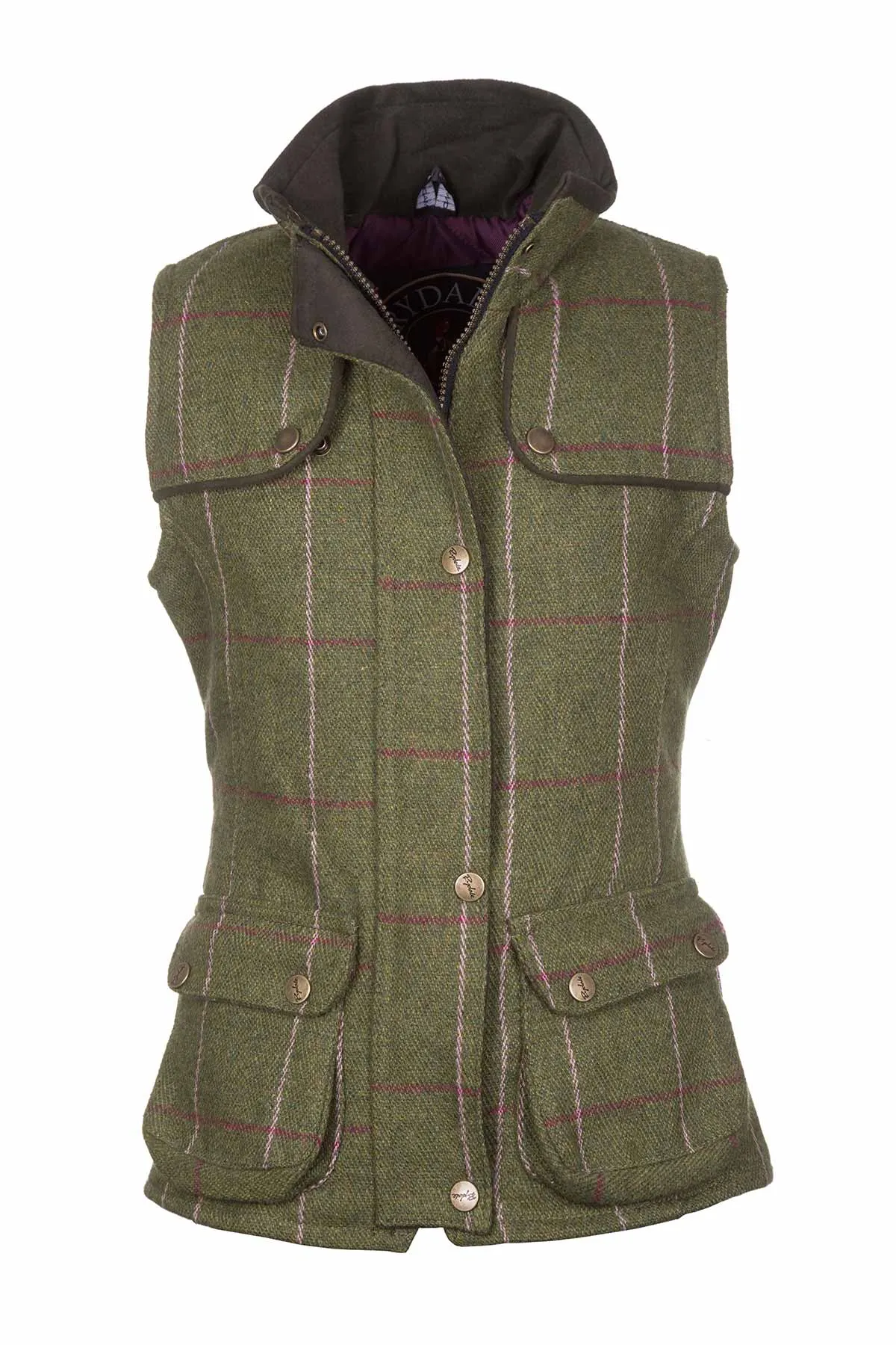 Girls Tweed Waistcoat