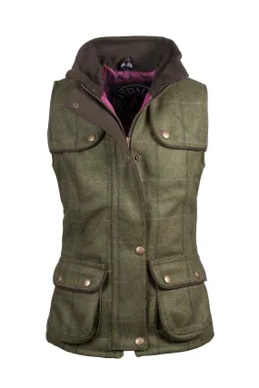 Girls Tweed Waistcoat