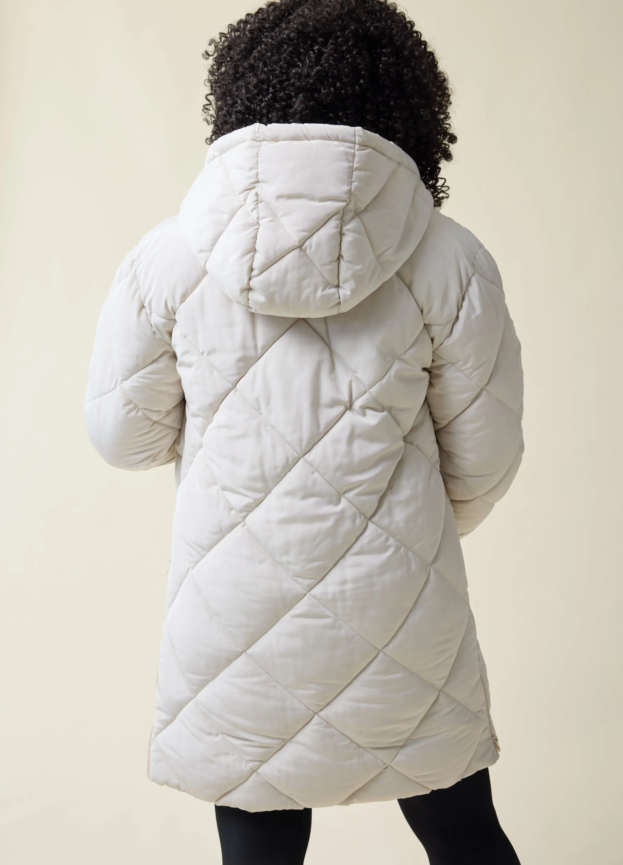 Grow With You Hooded Maternity Parka