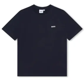 Hugo Boss Kids Small Logo T-Shirt Navy J25P23-849