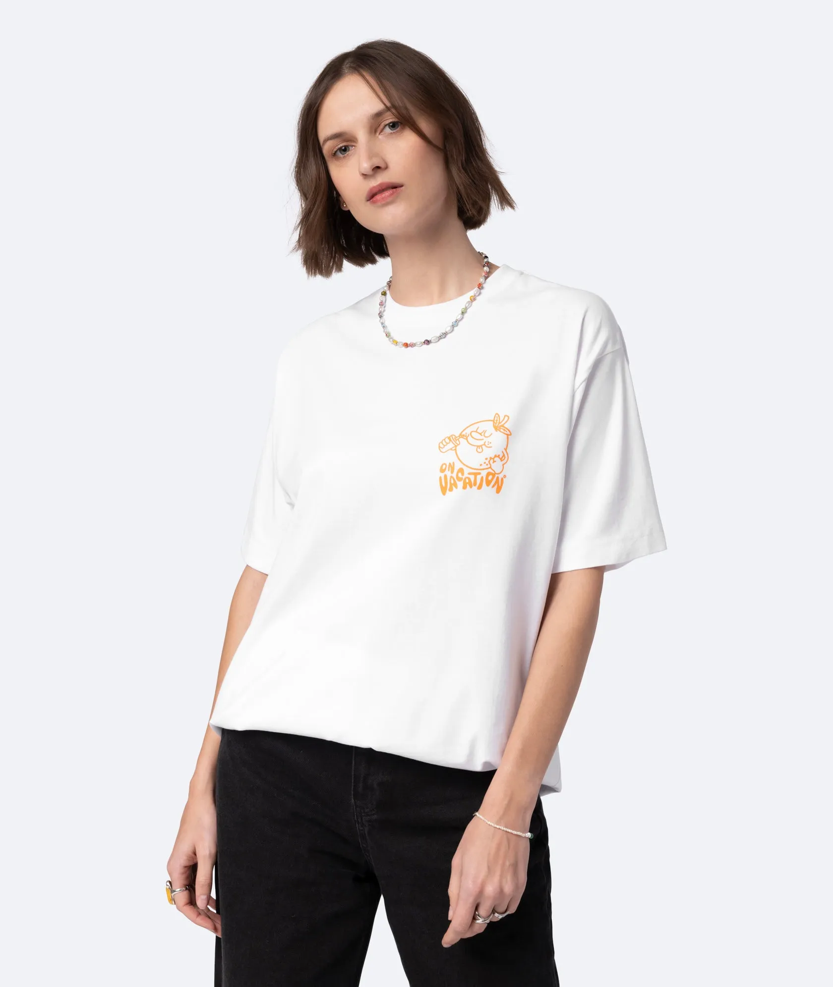 Juicy Loosey T-Shirt - White