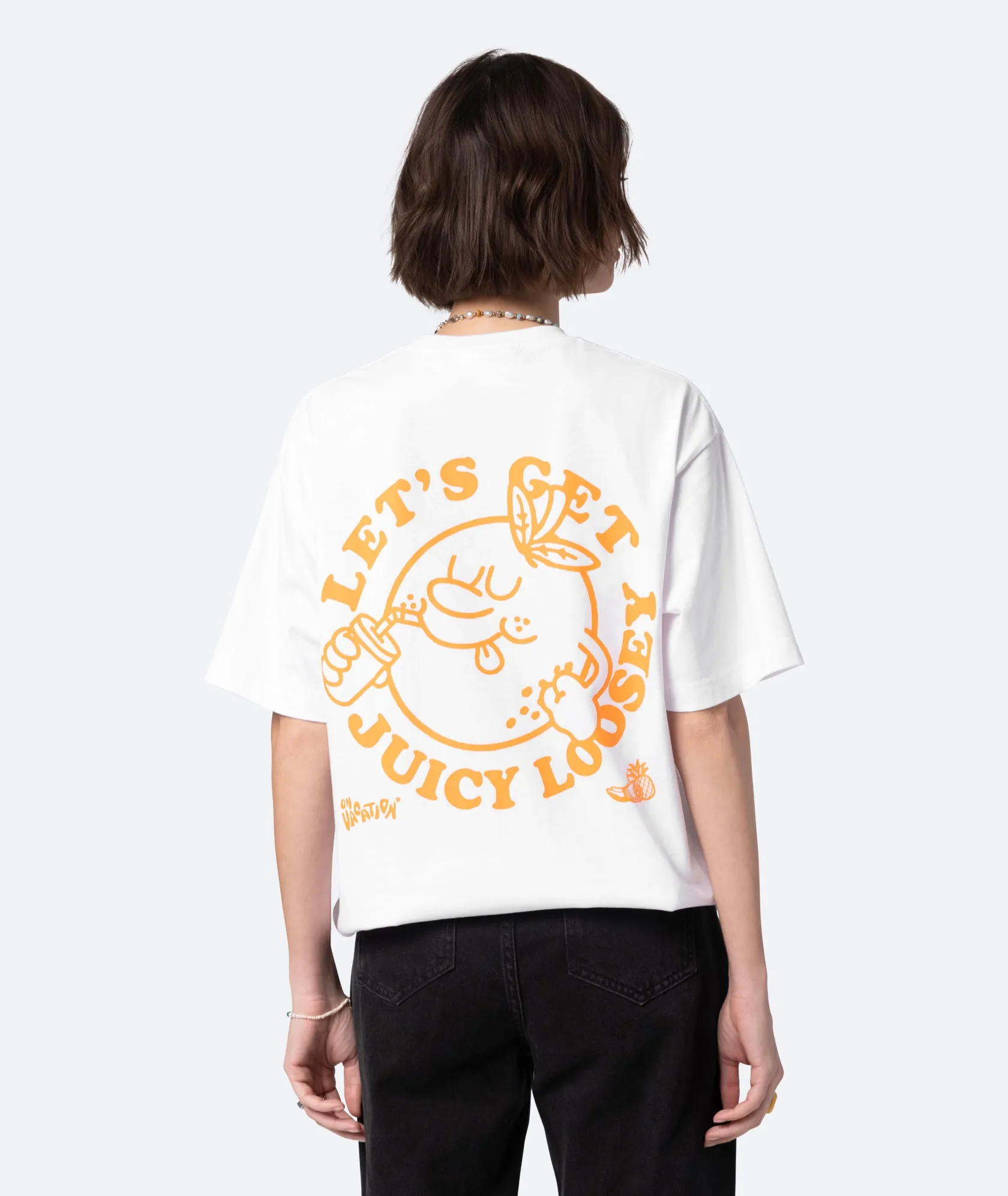 Juicy Loosey T-Shirt - White