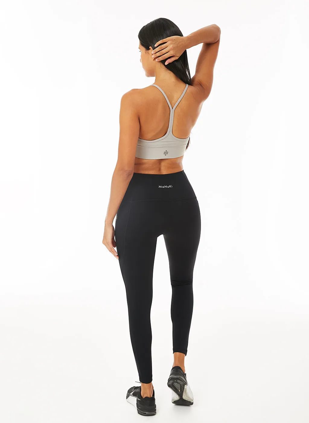 Laura Side Pocket Legging - Black