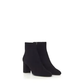 Loulou Bootie In Black Suede