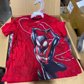 Marvel Spider-Man Boys Shirt Size M(8) (48 Pcs Lot)