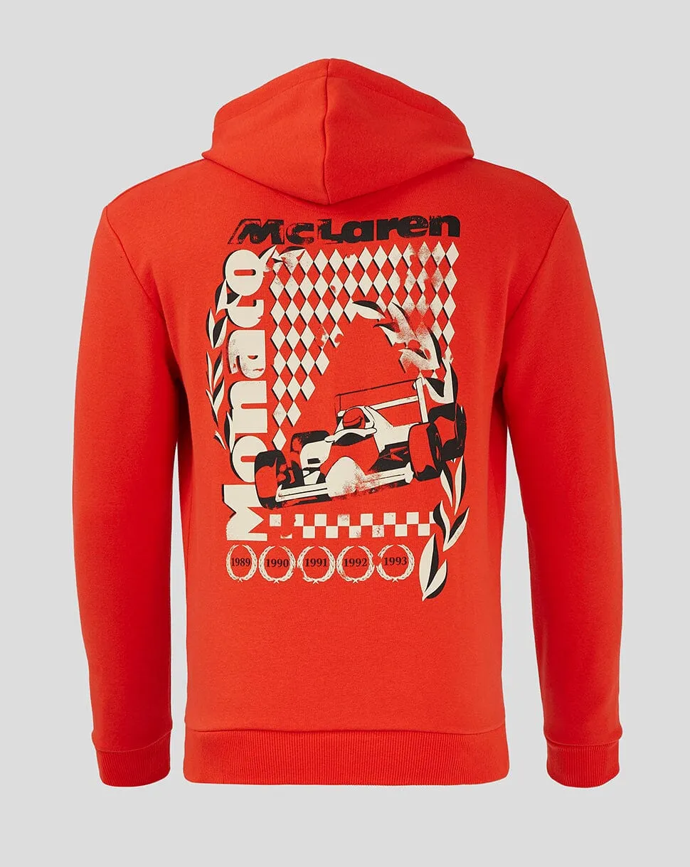 McLaren Racing F1 Special Edition Monaco GP Heritage Hoodie - Red