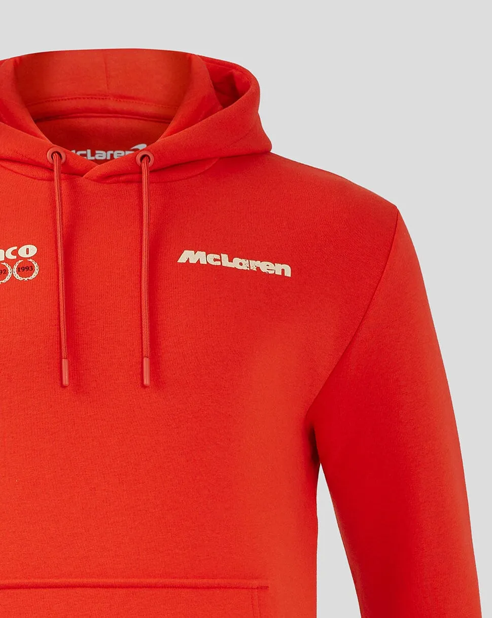 McLaren Racing F1 Special Edition Monaco GP Heritage Hoodie - Red