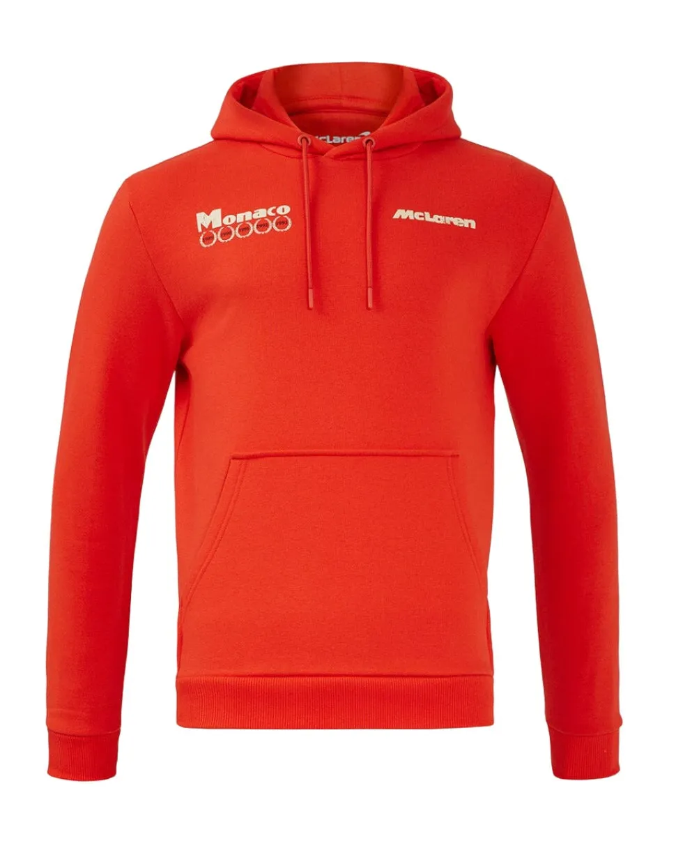 McLaren Racing F1 Special Edition Monaco GP Heritage Hoodie - Red