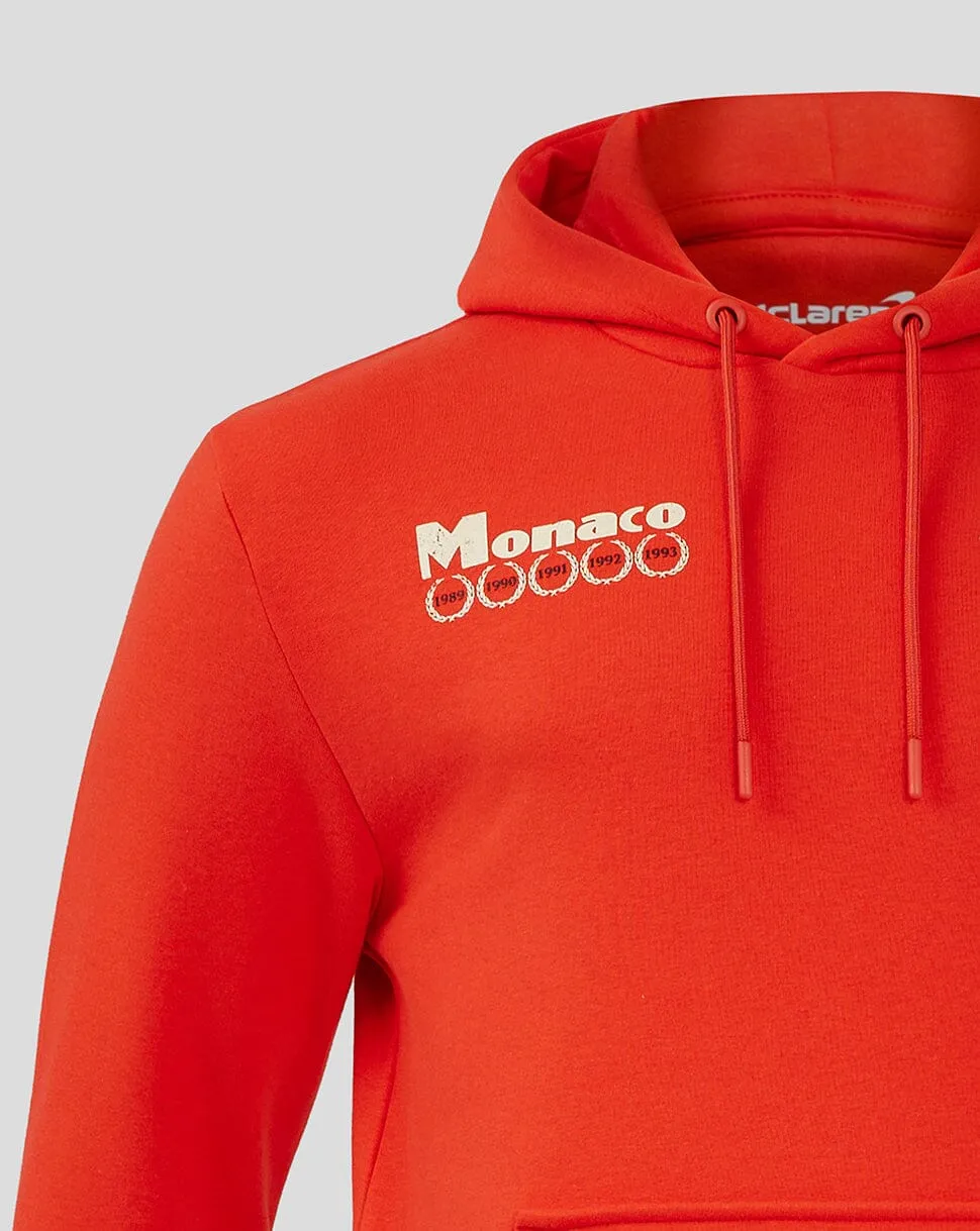 McLaren Racing F1 Special Edition Monaco GP Heritage Hoodie - Red