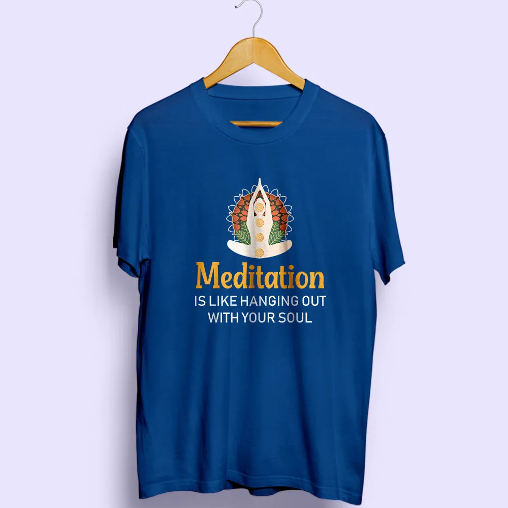 Meditation Half Sleeve T-Shirt