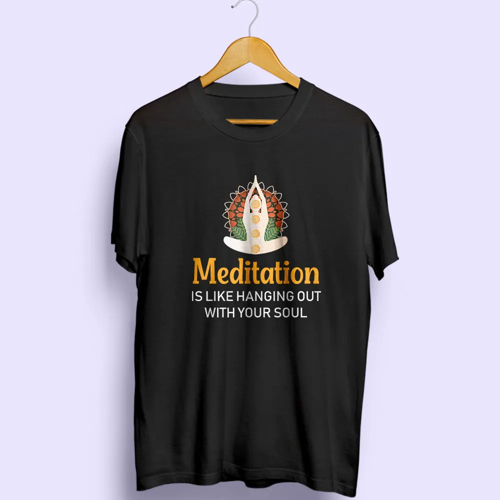 Meditation Half Sleeve T-Shirt