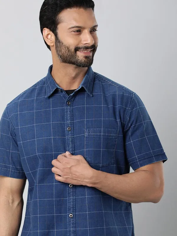 Men Checked Full Sleeve Cotton Shirt