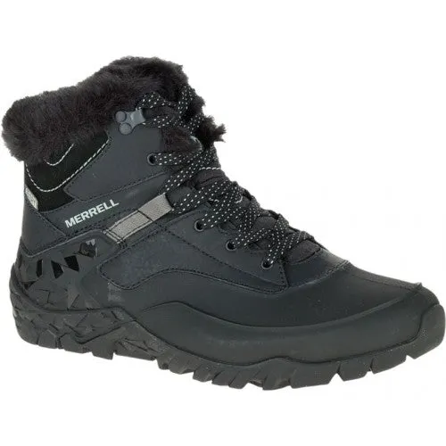 Merrell Aurora 6 Ice  Black Insulated Winter Boots - J37216