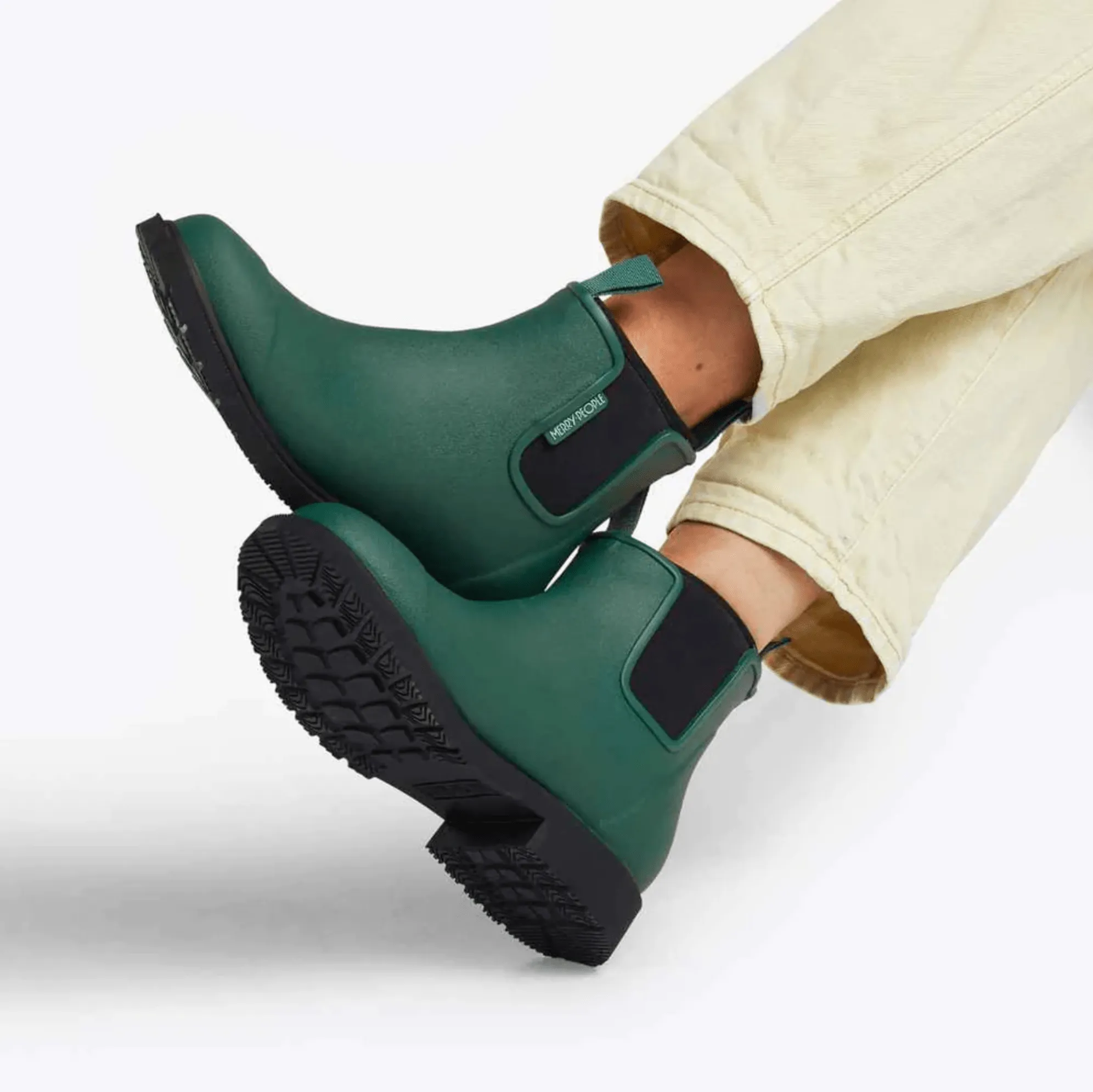 Merry People Bobbi Boot Alpine Green/Black