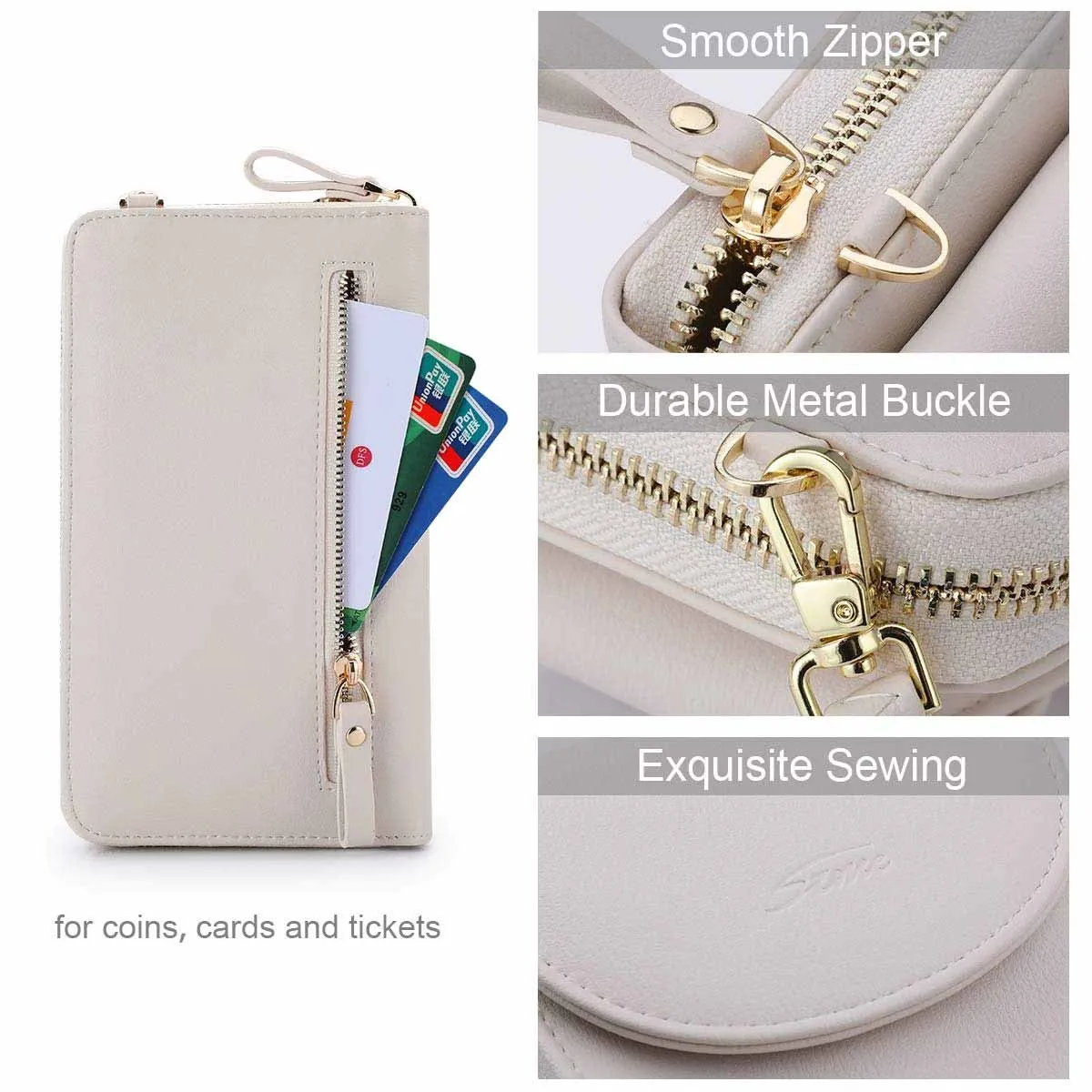 Mini RFID Cell Phone Crossbody Bag