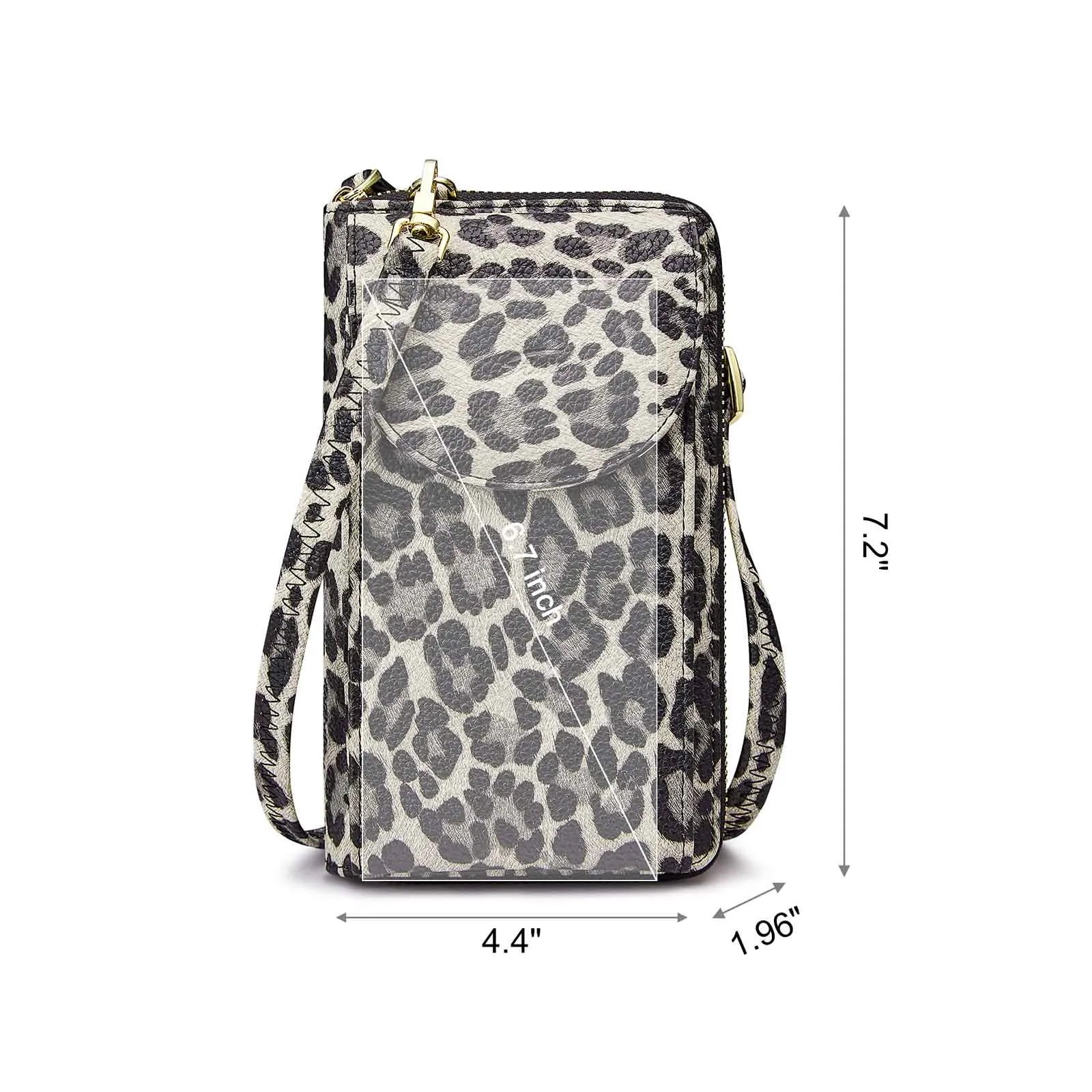 Mini RFID Cell Phone Crossbody Bag